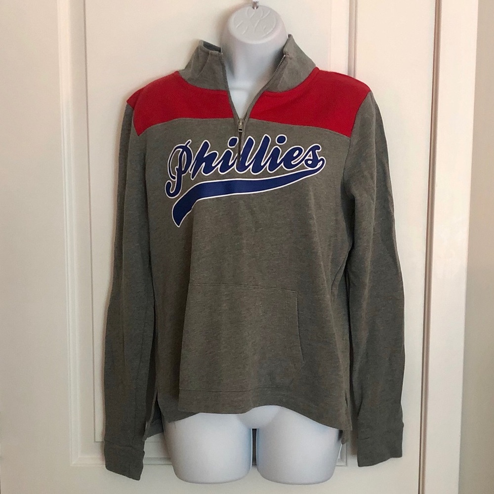 Quarter Zip Victoria’s Secret Phillies Sweartshirt